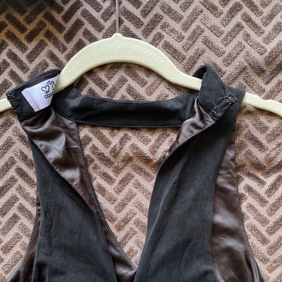 Black Velvet Choker Tank - XS - Picture 2 of 3